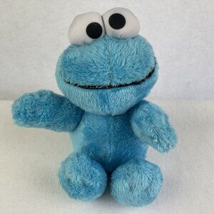 Sesame Workshop 2019 Cookie Monster Plush Toy 7" Blue Soft Stuffed Animal Kids